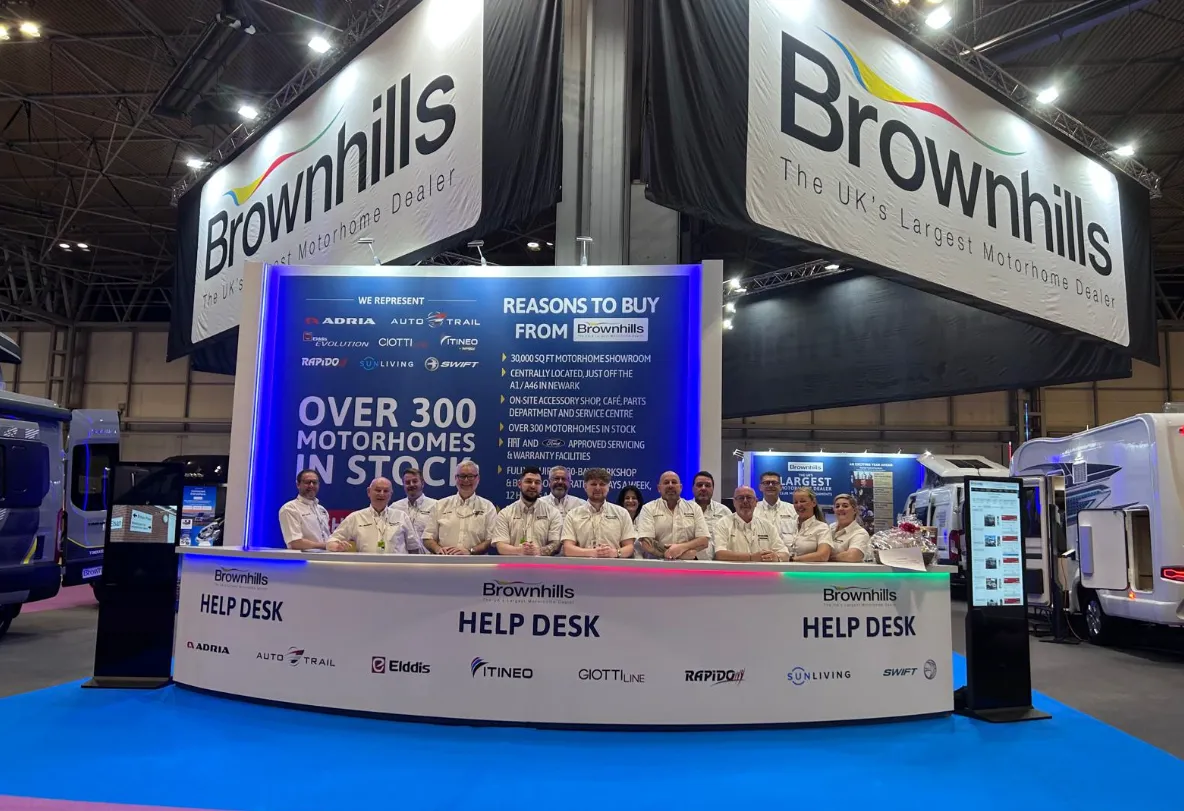 Brownhills Branded Stand