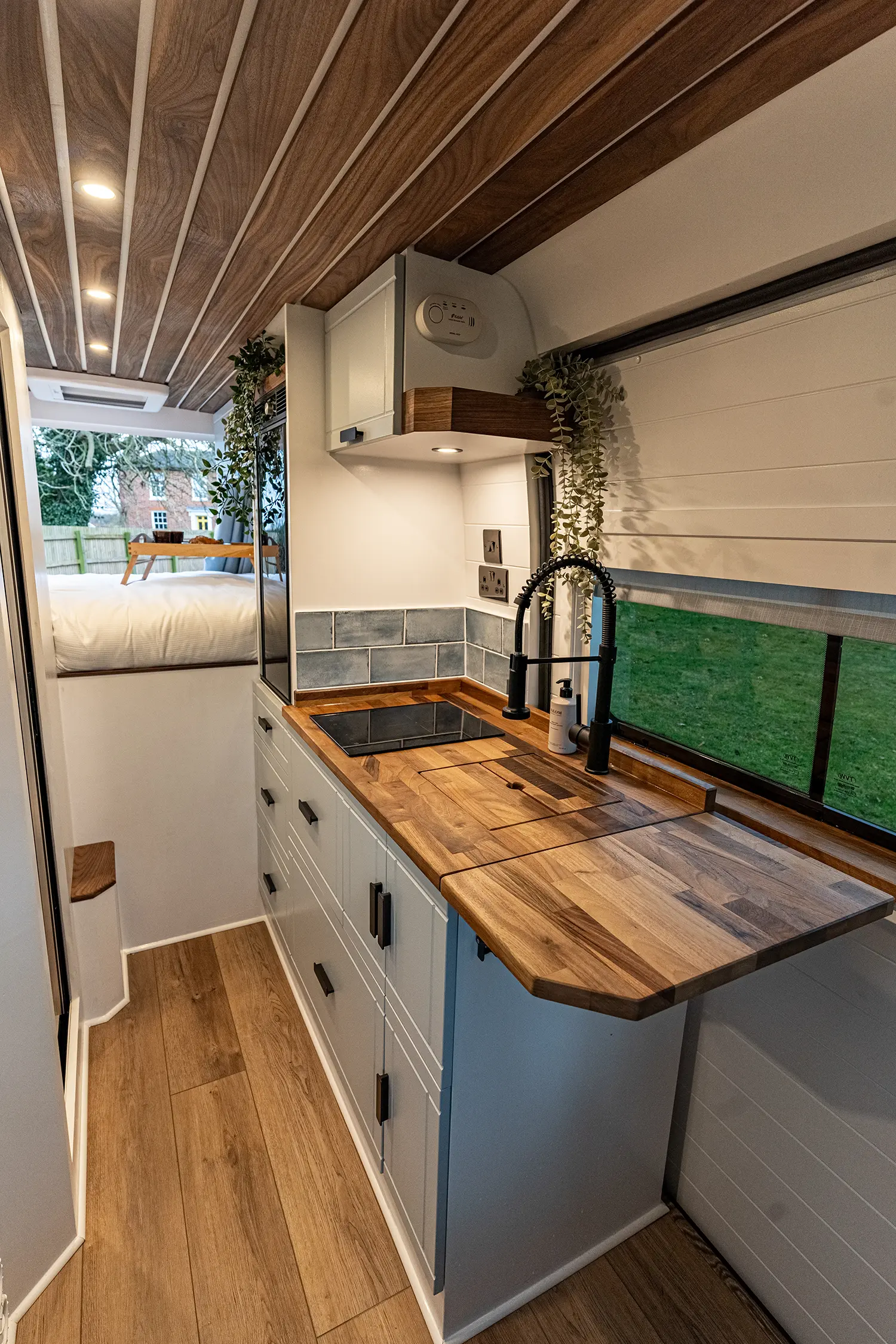 Vanlife Rudi Campervan Interior Kitchen