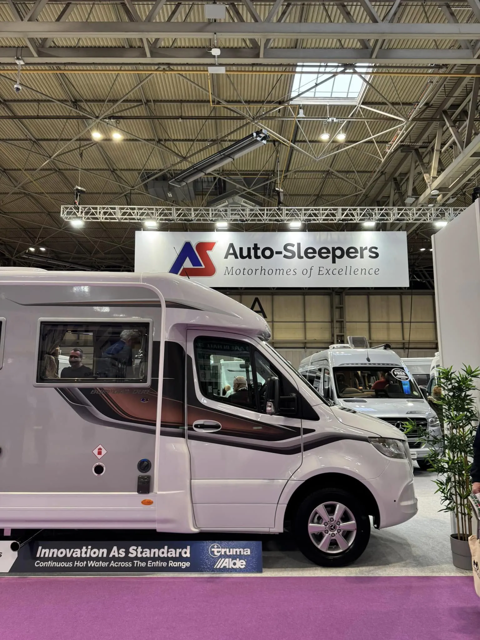Auto Sleepers Stand Vehicles