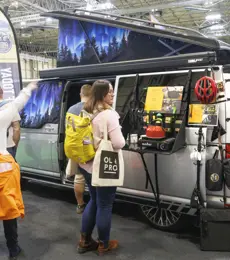 Campervan Show Shot