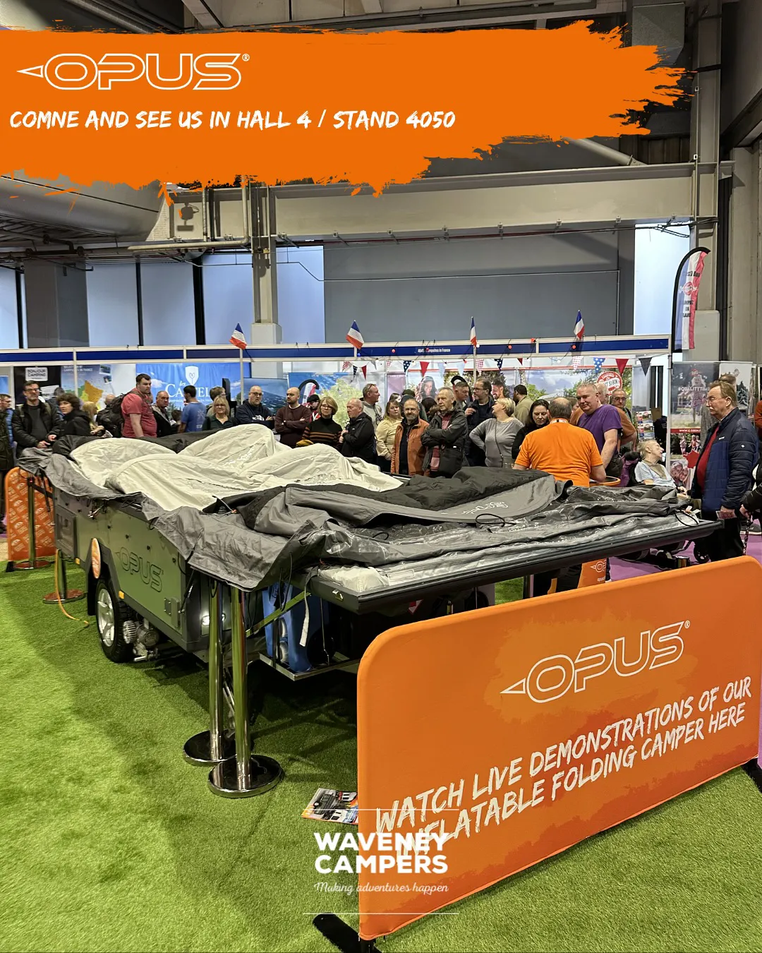 Waveney Campers Stand Feb25