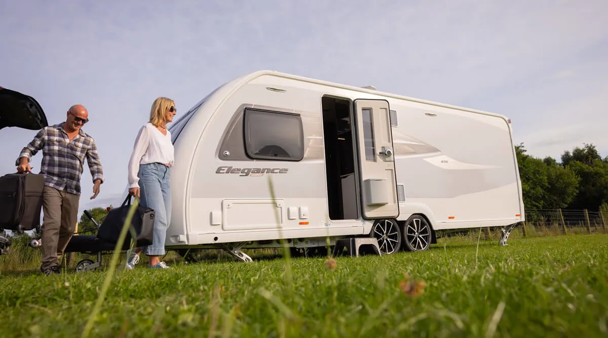 Products On Display Bailey Caravan