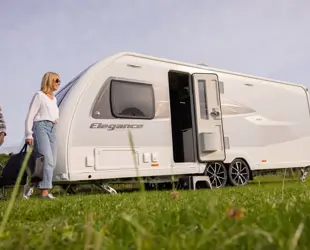 Products On Display Bailey Caravan