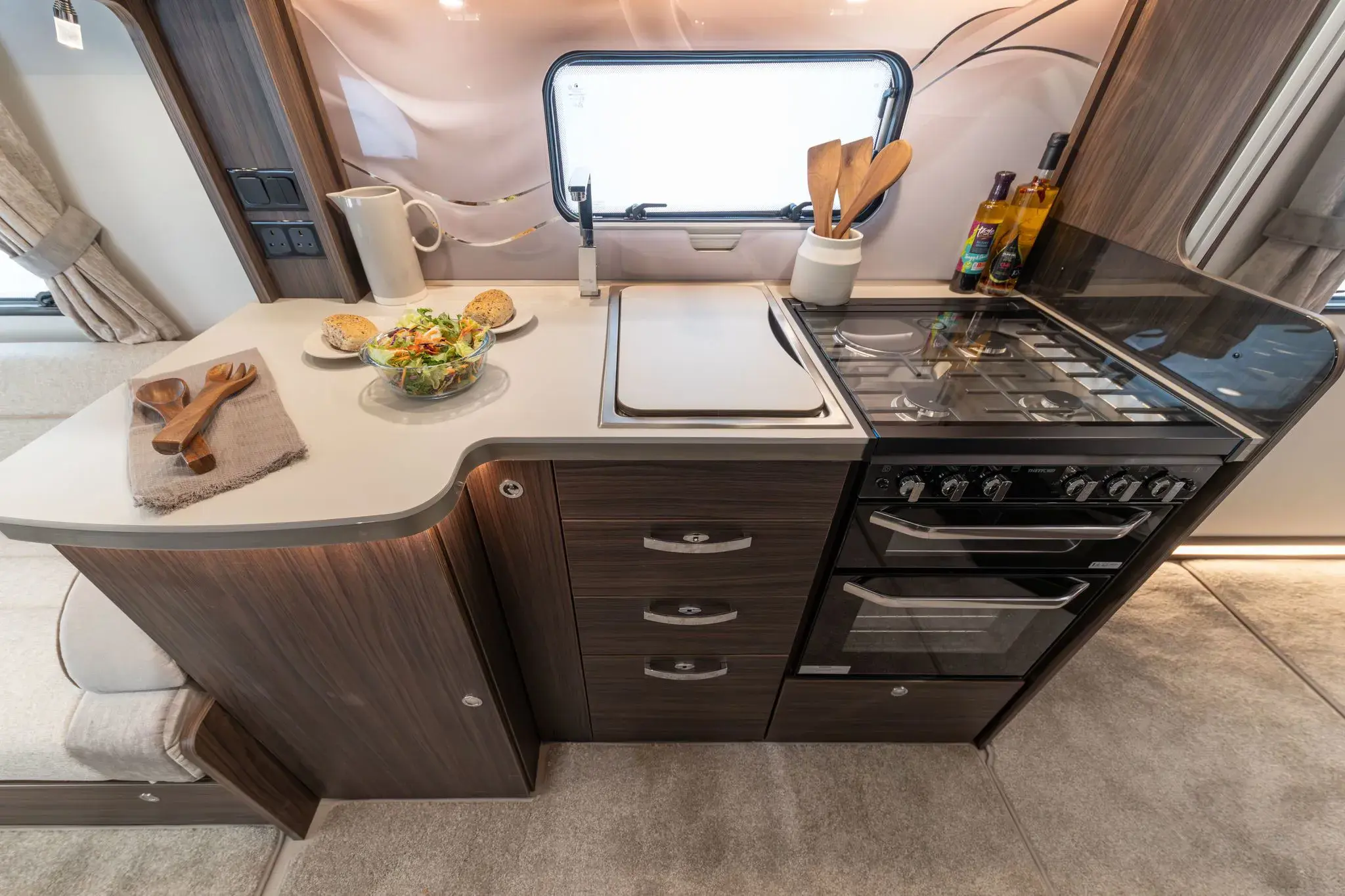 Buccaneer Cruiser Caravan Kitchen Counter