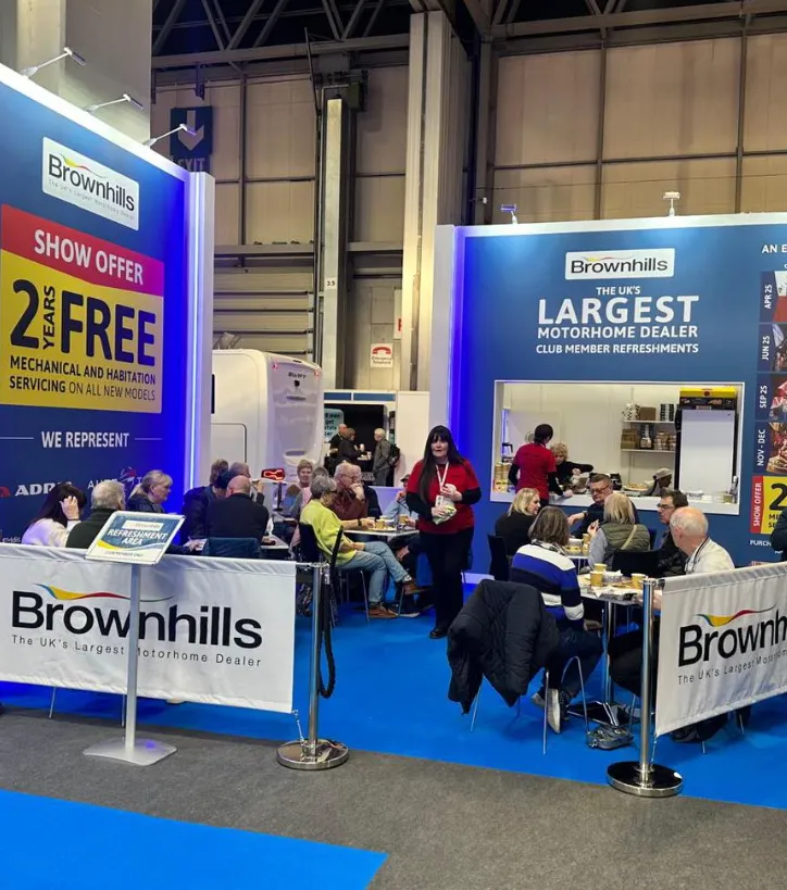 Brownhills Stand Seating Area